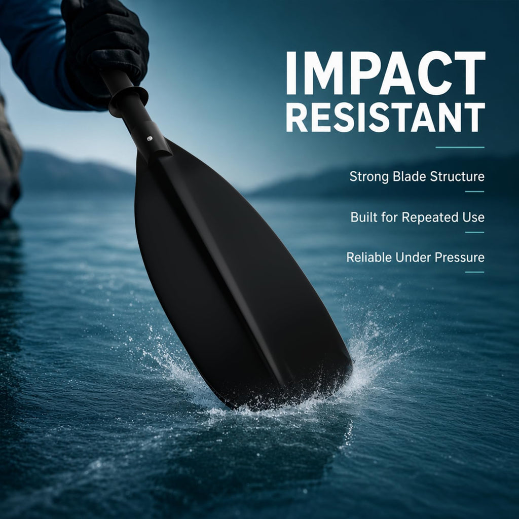 4 Piece Adjustable Kayak Paddle with Storage Bag O574