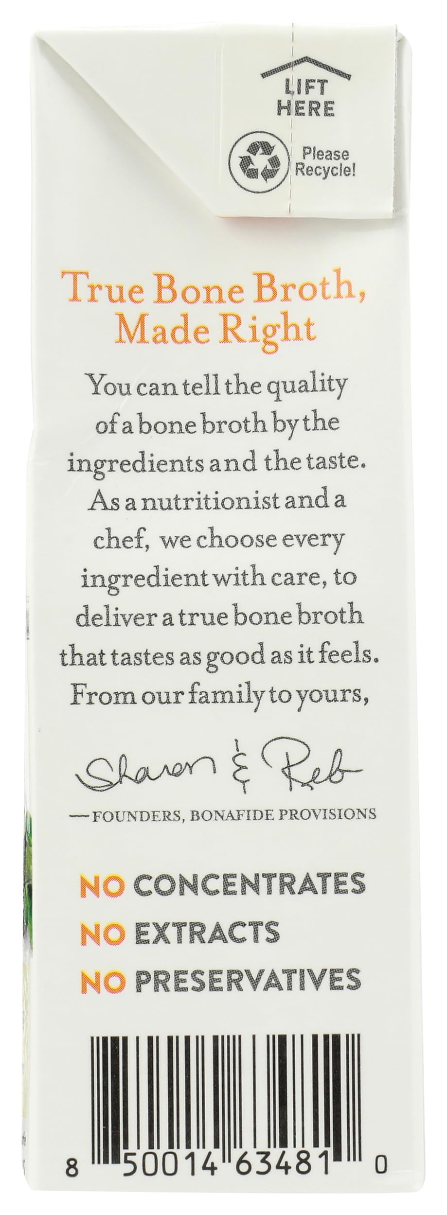 Chicken Bone Broth No Salt Added Organic 16.9 Ounce A47545