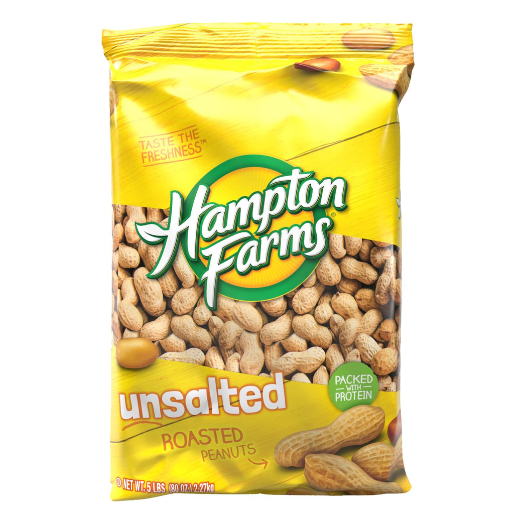 Roasted In-Shell Unsalted Peanuts 5 lb. Bag S698