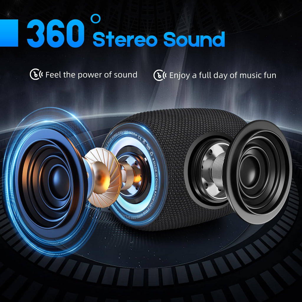 20W IPX6 Waterproof Portable Bluetooth Speaker S286916