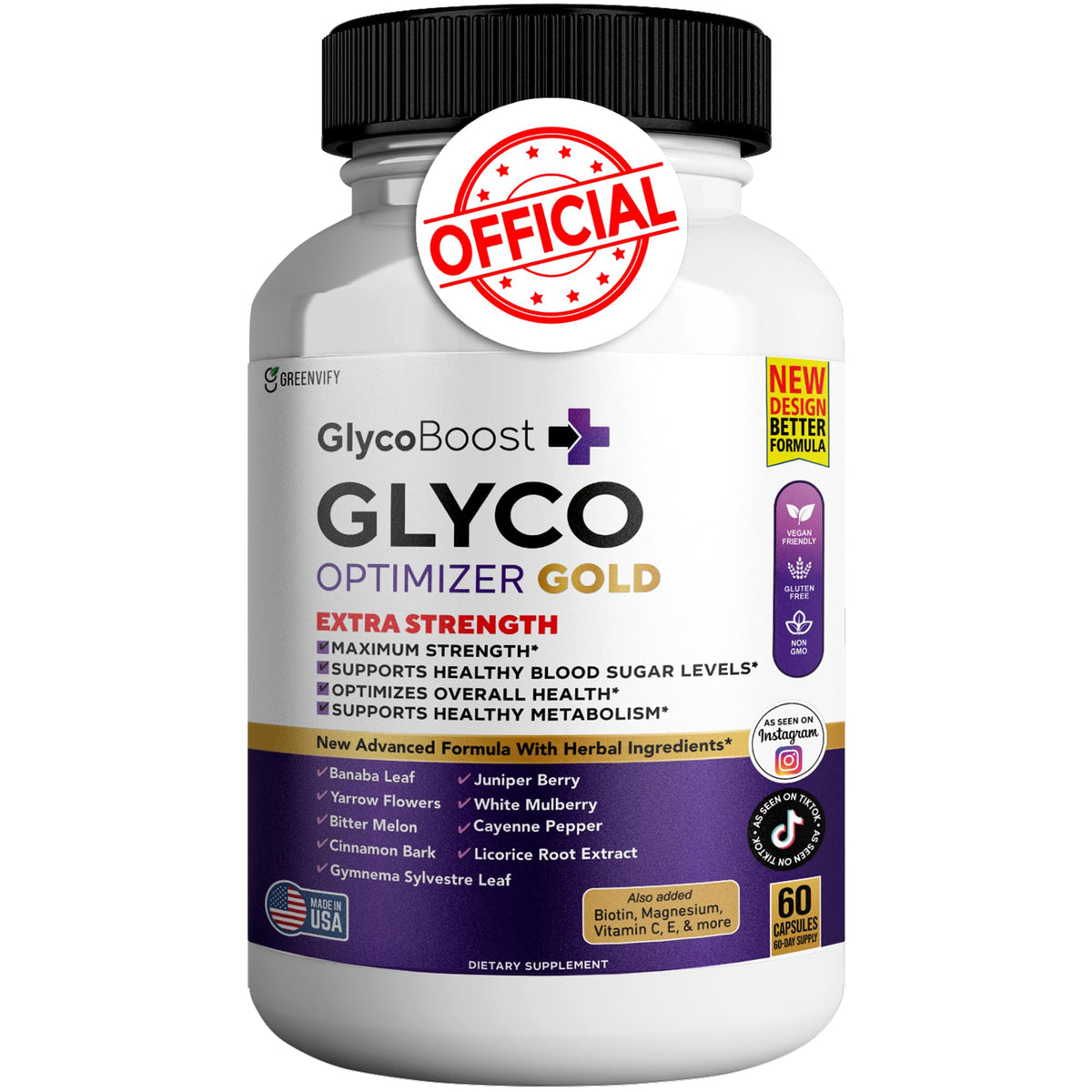 60 Capsules All Natural Formula I243