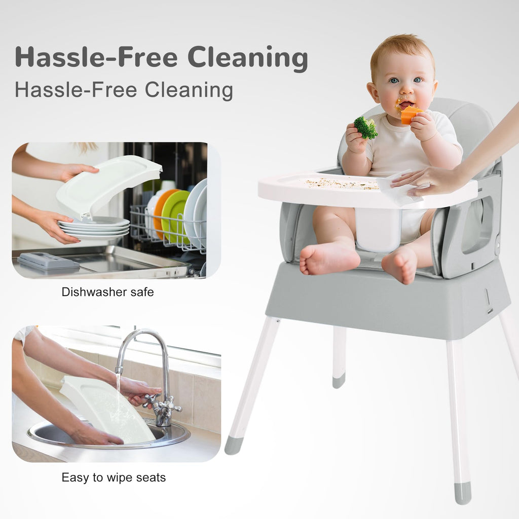 4 in 1 Portable Convertible High Chair A658612