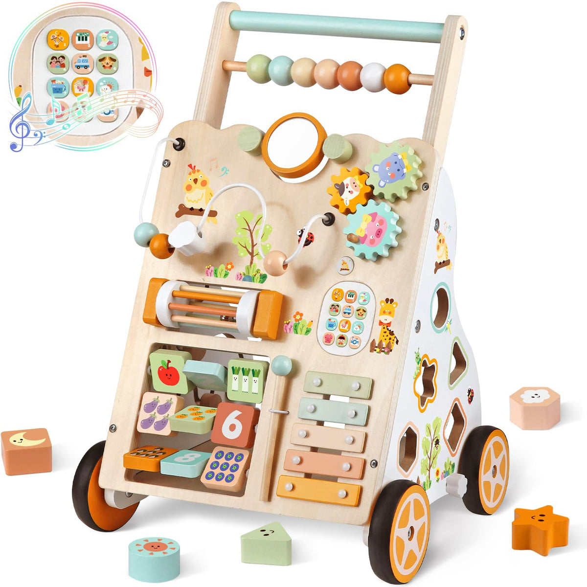 Wooden Baby Walker V115010