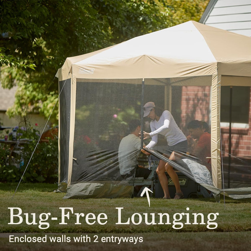 Screened Canopy Tent with Instant Setup W385