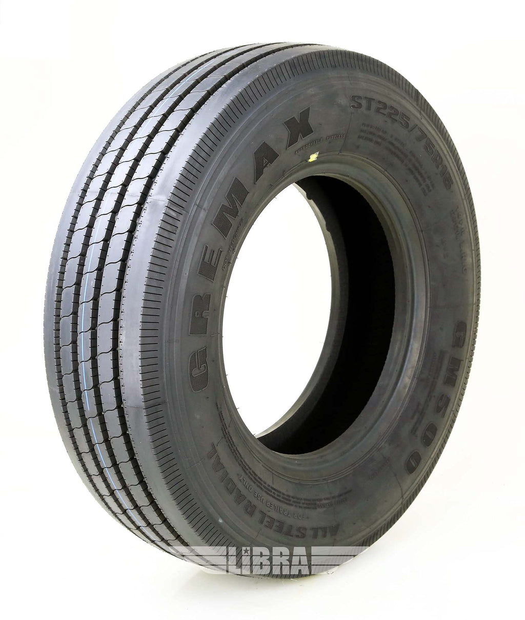 4 Heavy Duty Steel Trailer Tires 225/75R15 14 Ply D4267