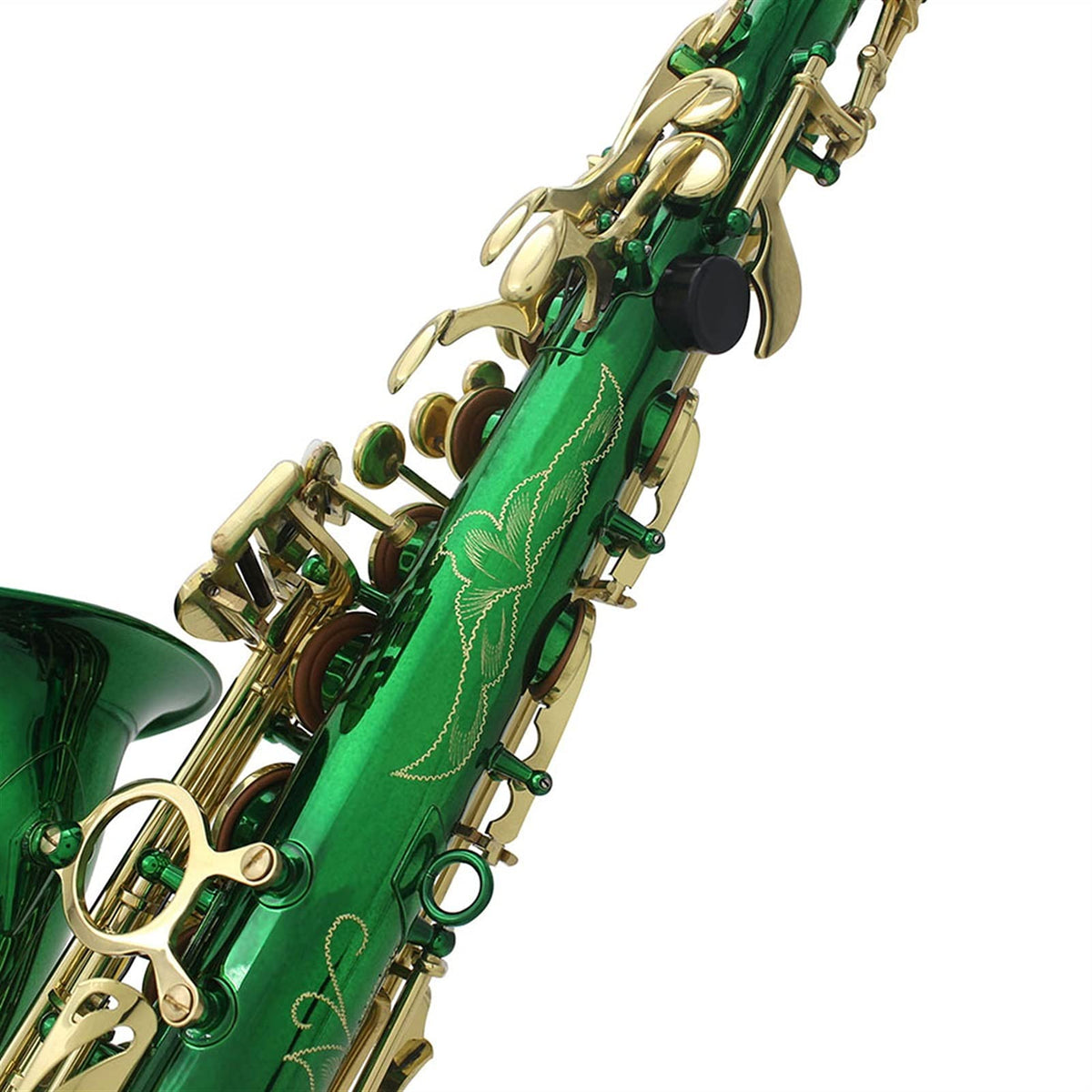 Green E-Flat Alto Saxophone L648