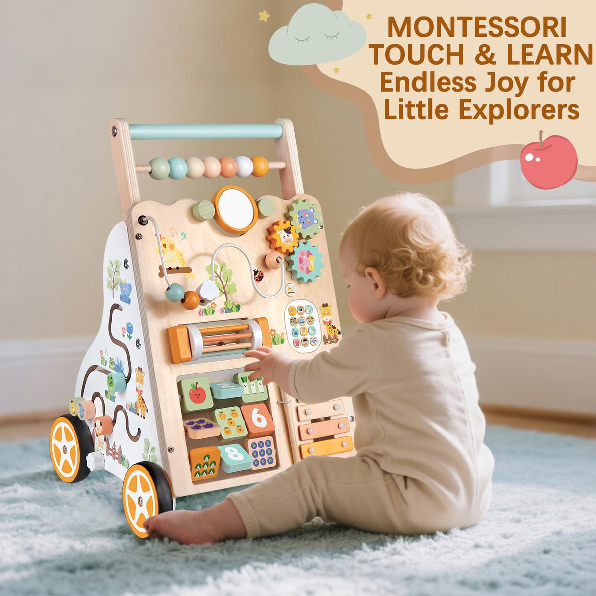 Wooden Baby Walker V115010