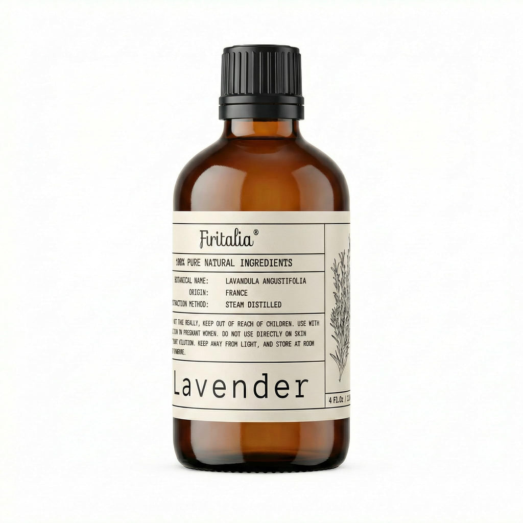 Lavender Essential Oil 4 Fl Oz with Glass Dropper L307682