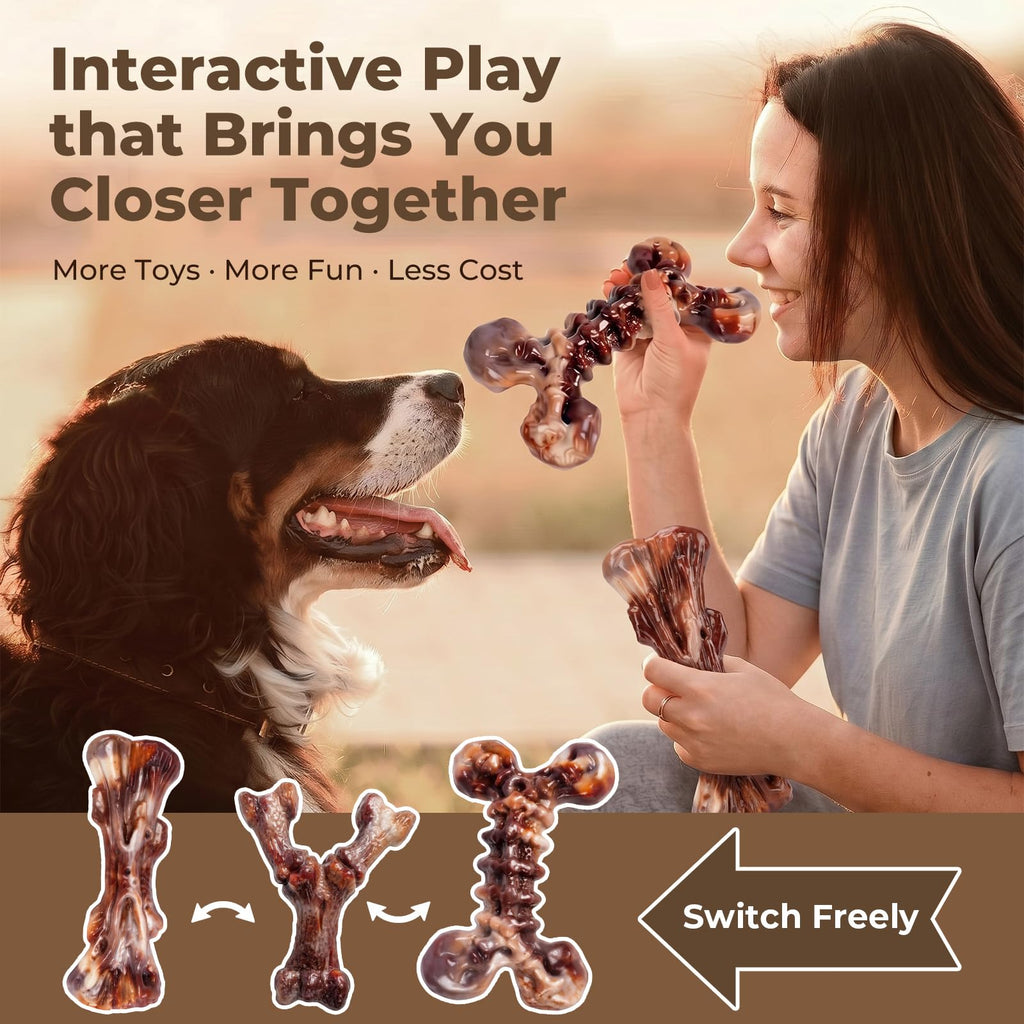 3-Pack Dog Chew Toys Q546282