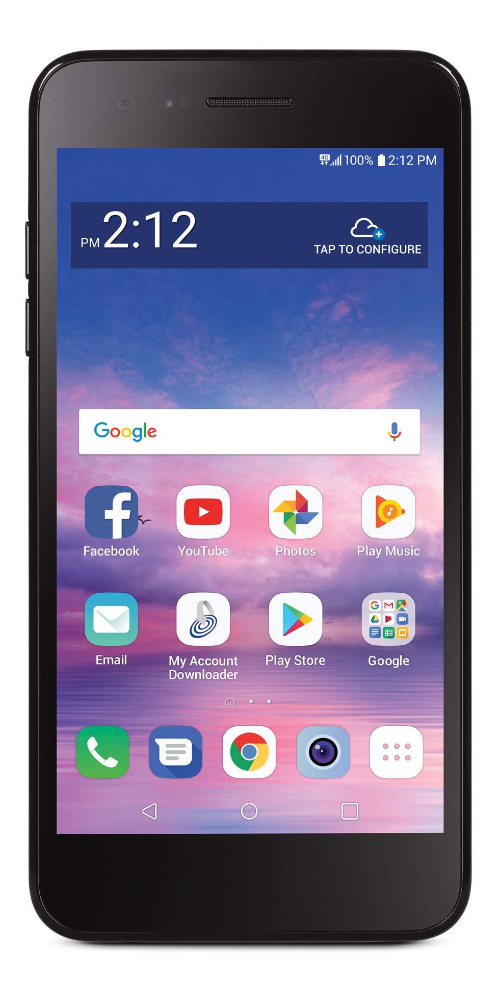 Black 16GB Prepaid Smartphone A778692