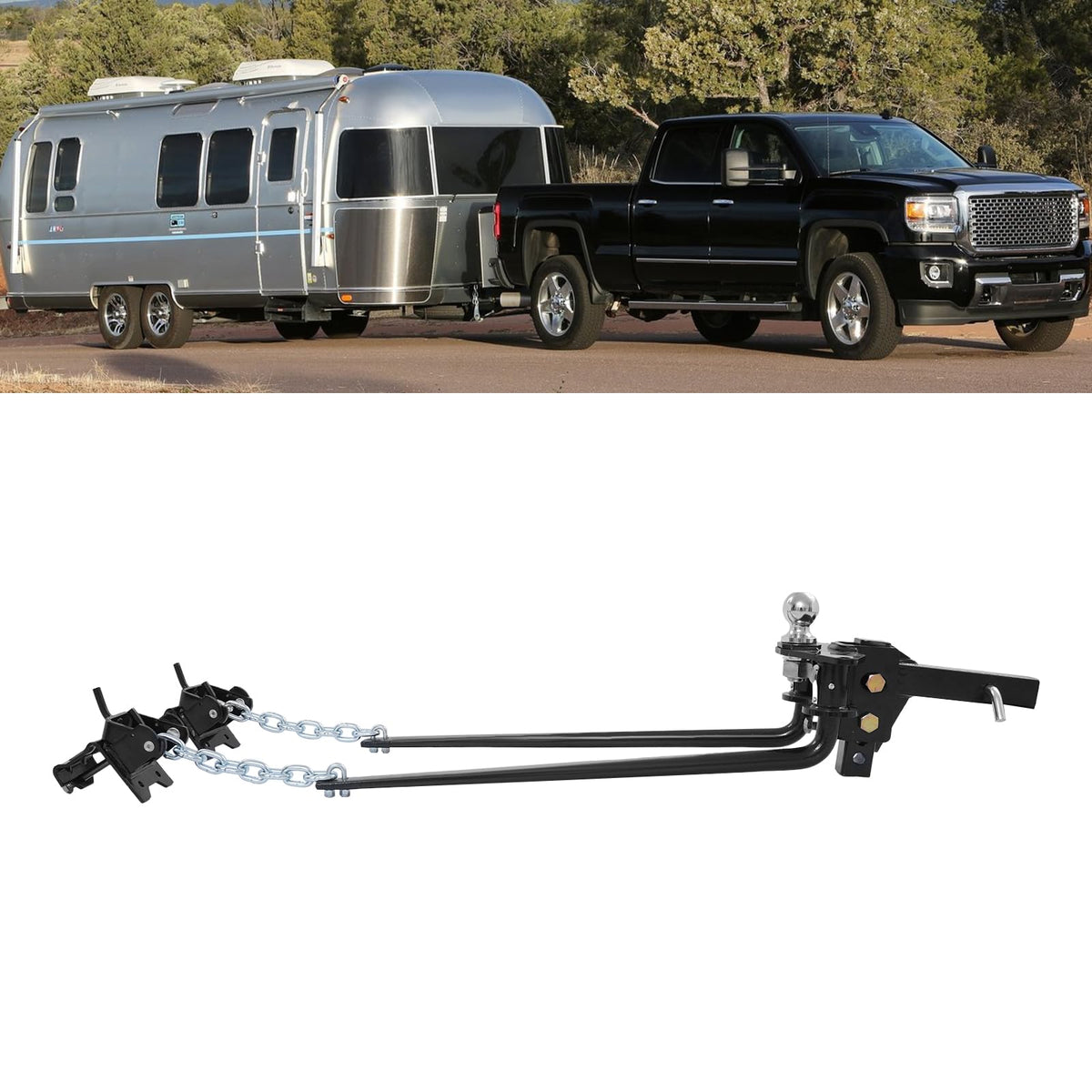 14000Lbs Weight Distribution Hitch with Sway Control H1463