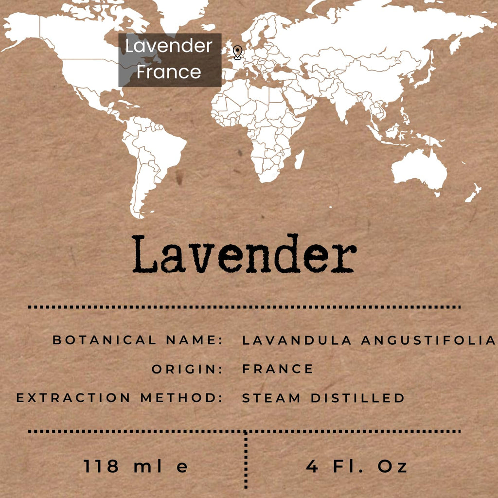 Lavender Essential Oil 4 Fl Oz with Glass Dropper L307682