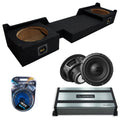 Dual 10 Loaded Sub Box with Amp E230