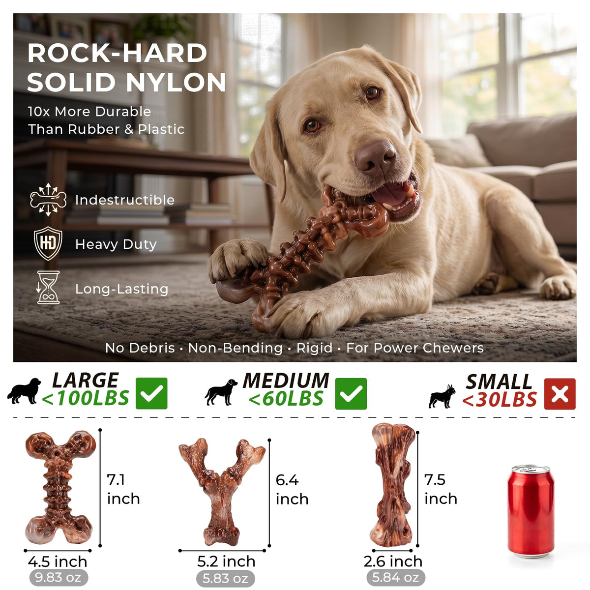 3-Pack Dog Chew Toys Q546282