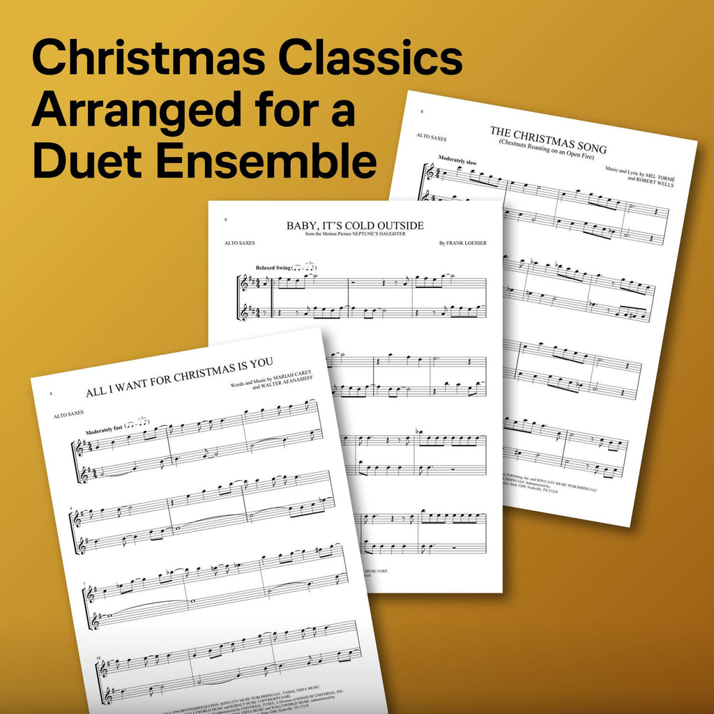 Christmas Alto Saxophone Duets V22154