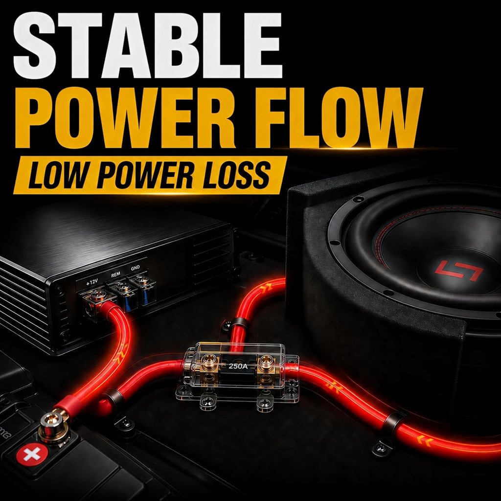 0 Gauge Amp Wiring Kit I665