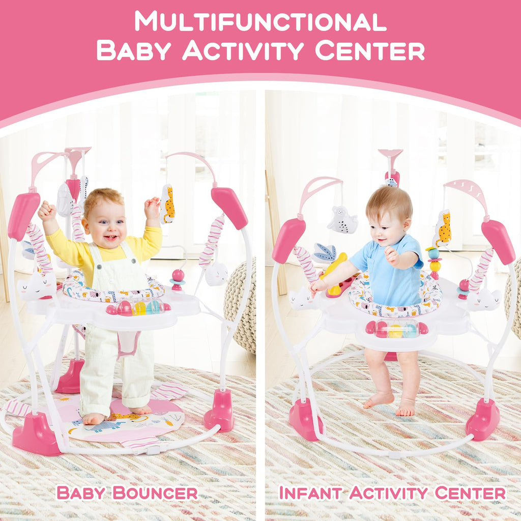 Pink 3 in 1 Baby Jumpers and Bouncers D889