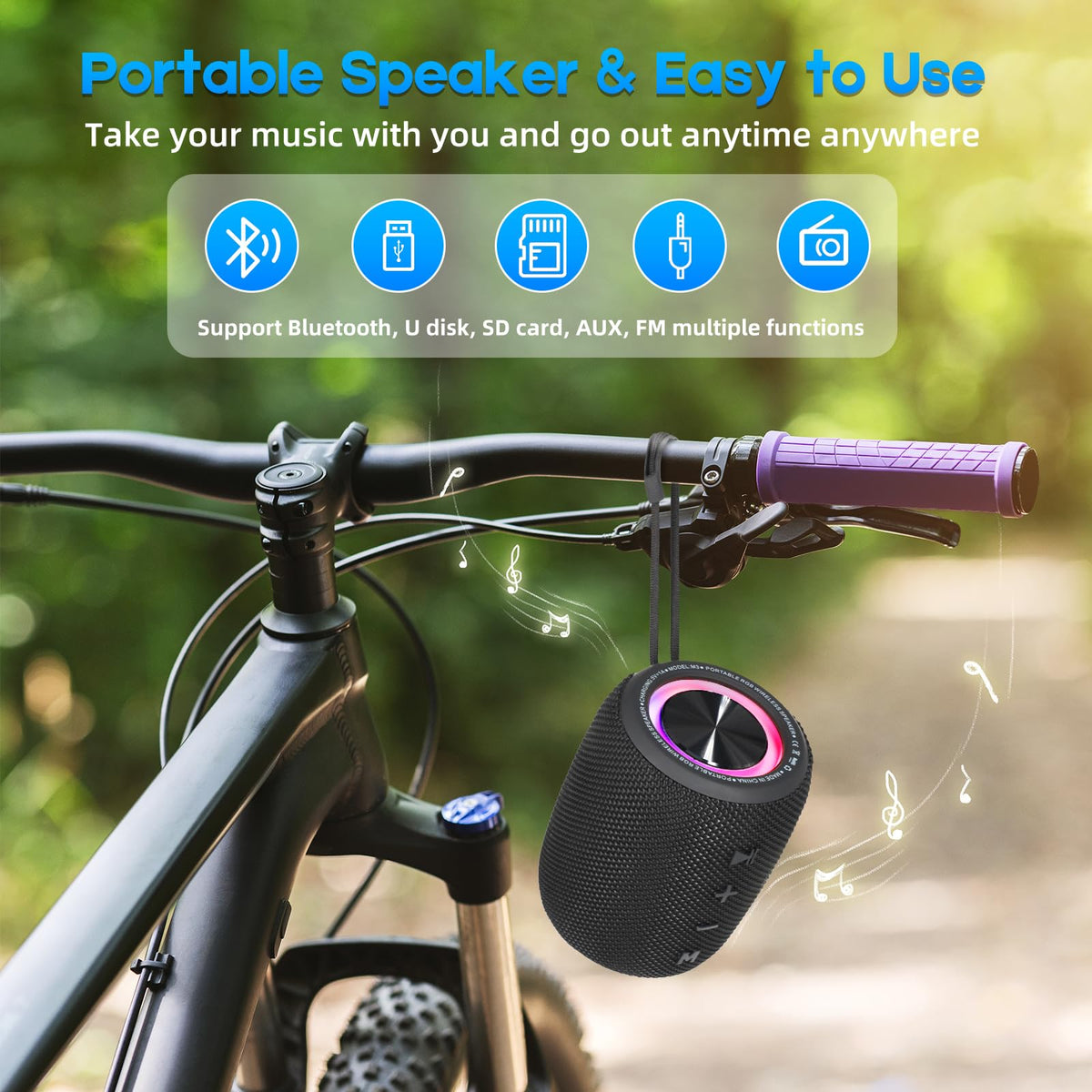 20W IPX6 Waterproof Portable Bluetooth Speaker S286916