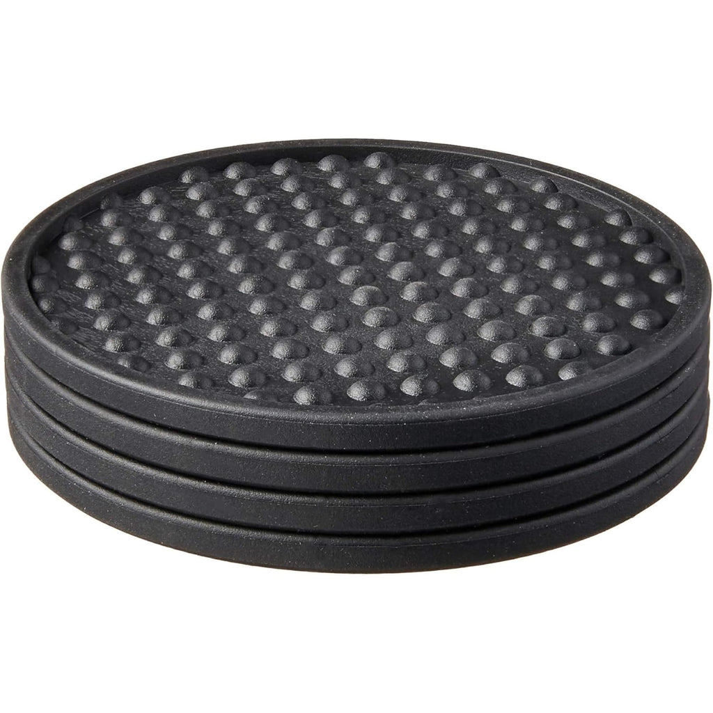 Black Set of 4 Coaster T95867