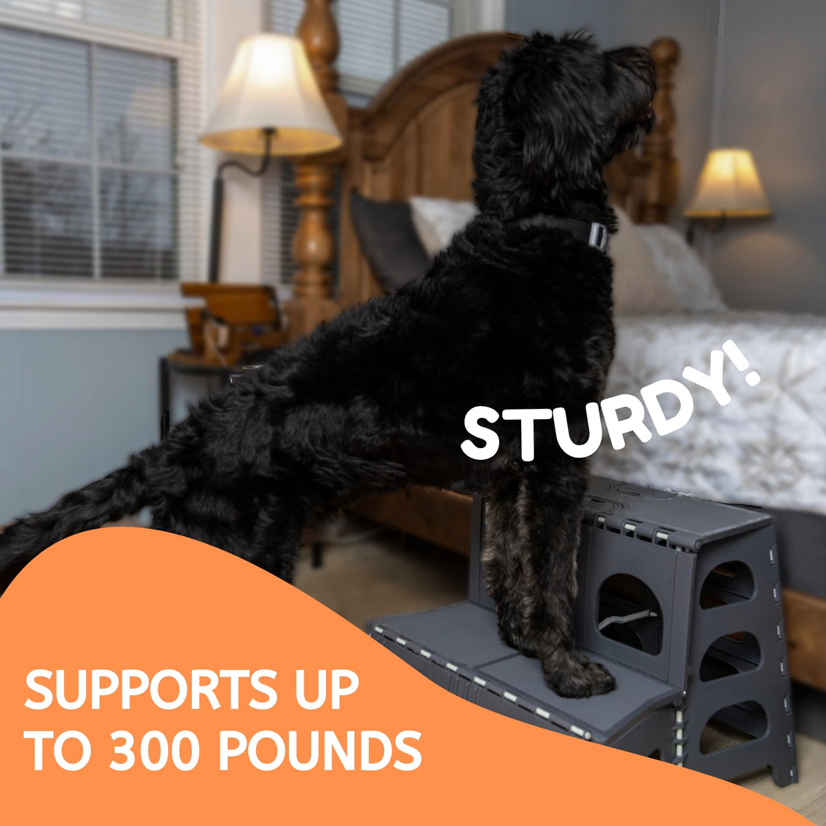 Foldable Dog Stairs I151253