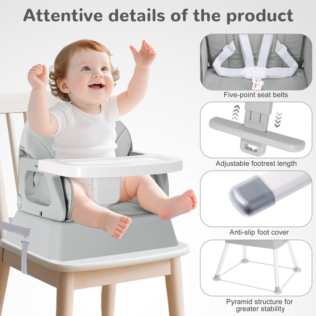 4 in 1 Portable Convertible High Chair A658612