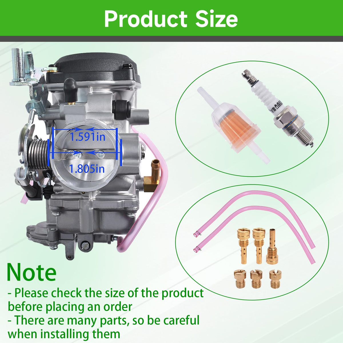 40mm Carburetor Replacement J791075