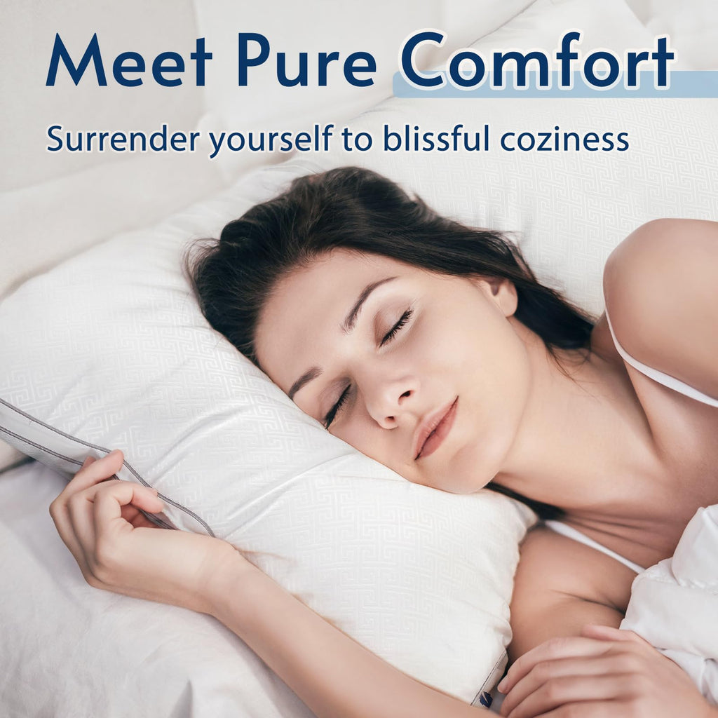 King Size White Pillows Set of 2 G171370
