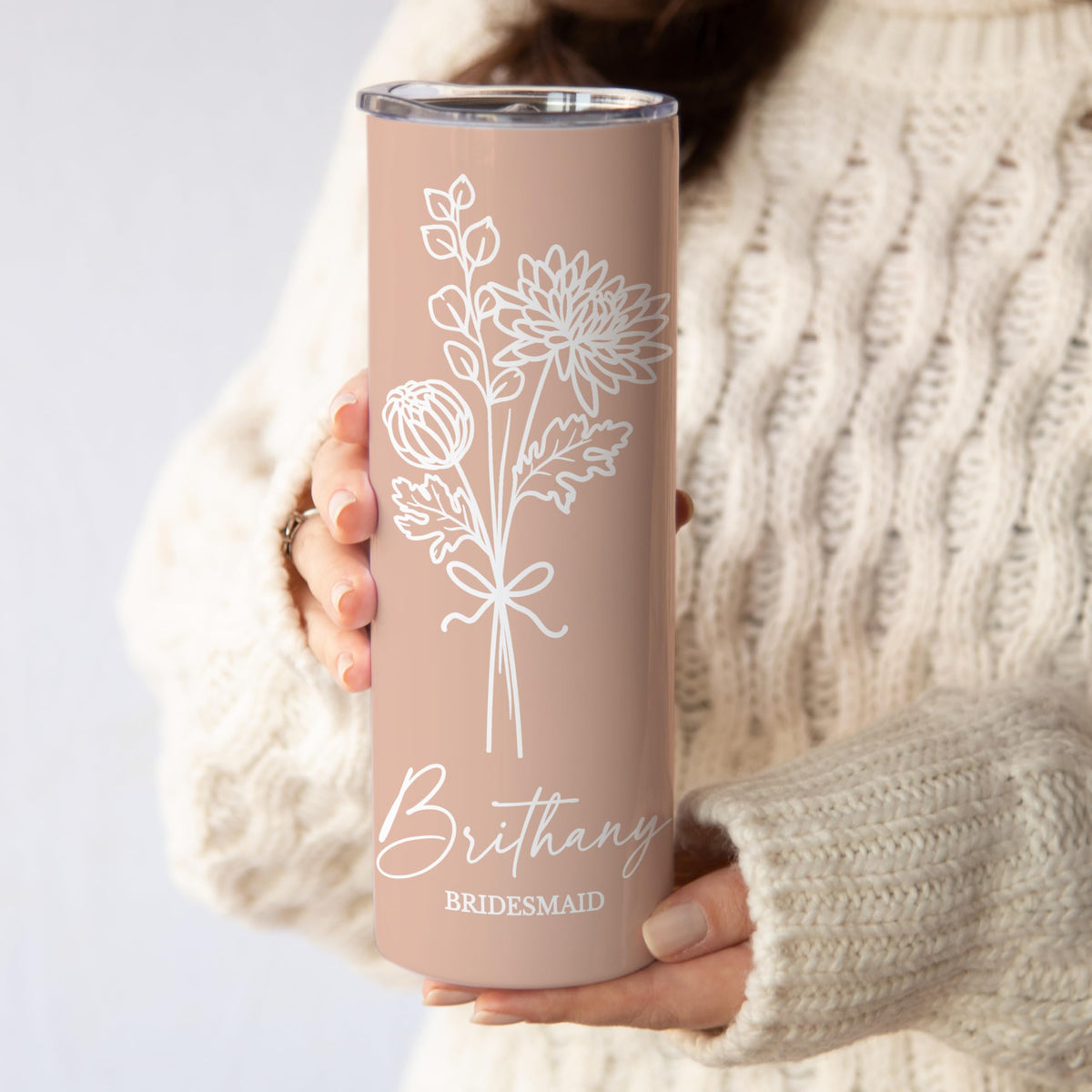 20oz Stainless Steel Tumbler with Straw K827