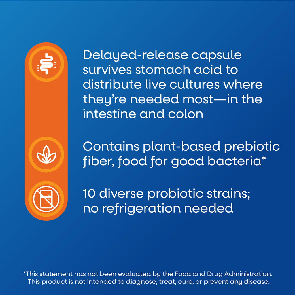 Probiotic 50 Billion Live Cultures 30 Capsules P404
