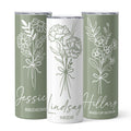 20oz Stainless Steel Tumbler with Straw K827