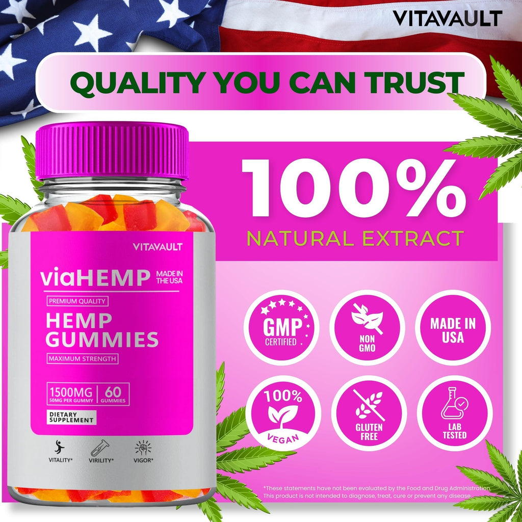 Hemp Gummies 60 Gummies V990