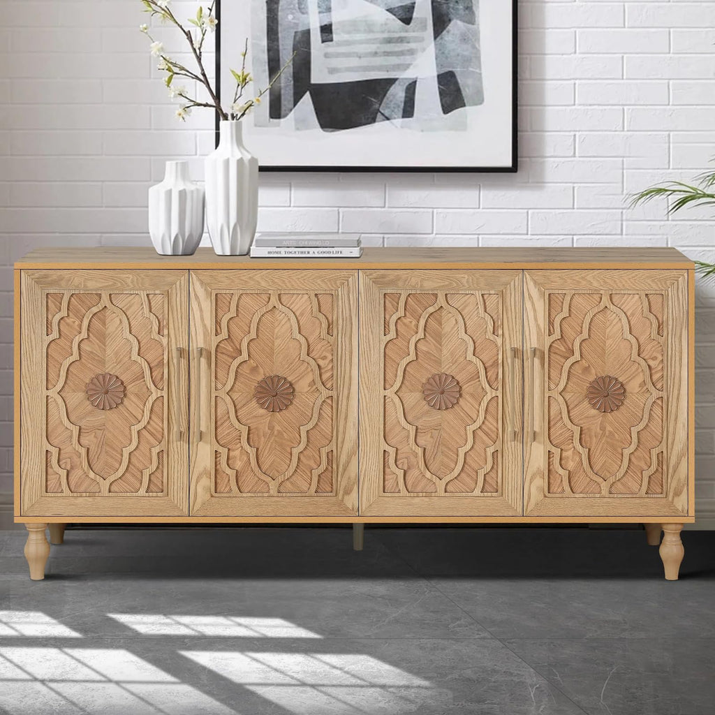 Wooden Accent Storage Cabinet K2438