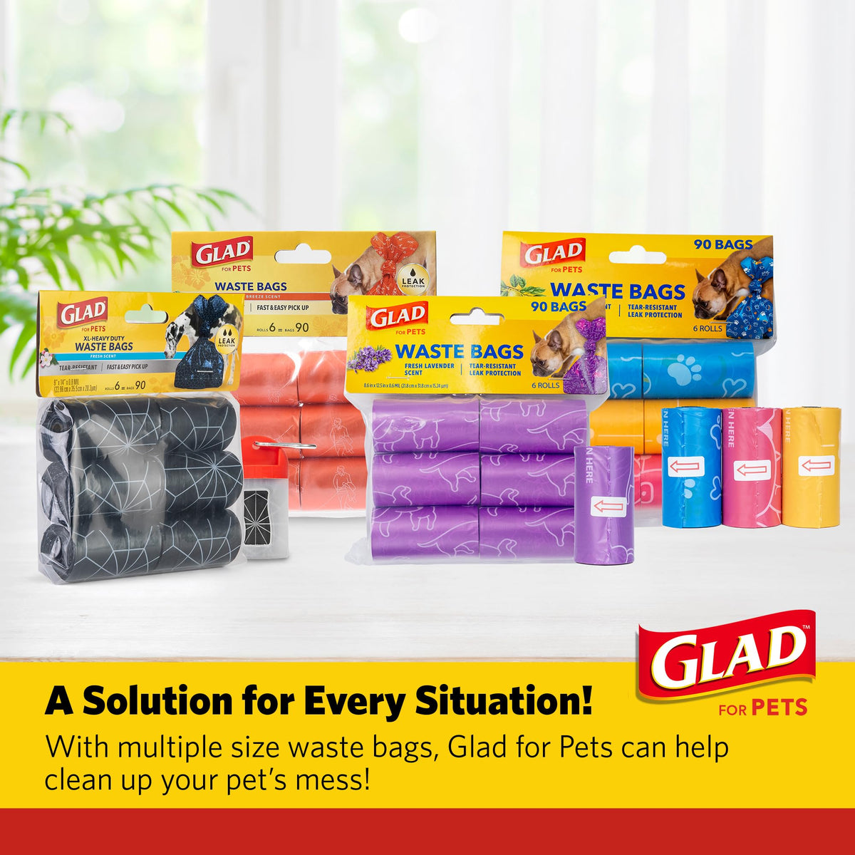 Scented Dog Poop Bags 90 Count T838054