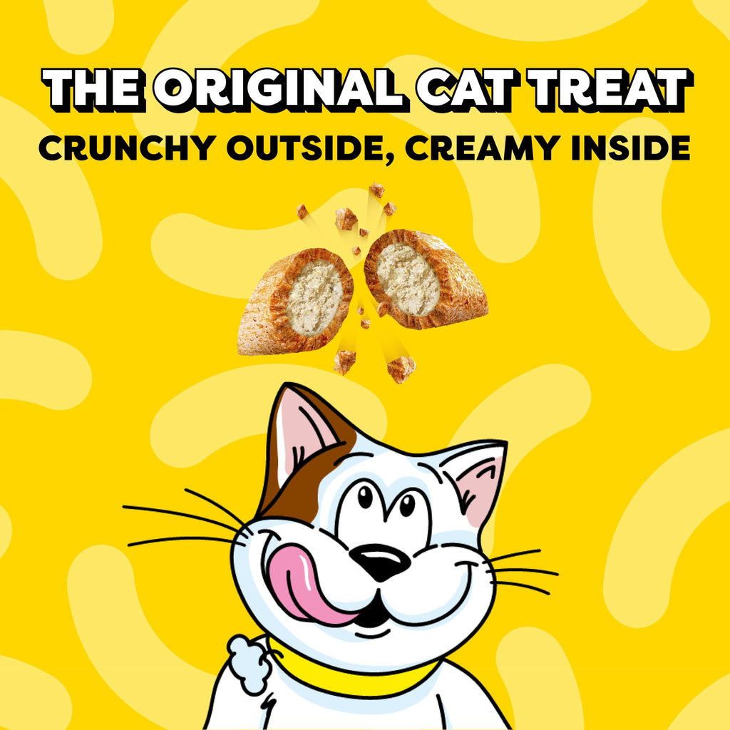 Salmon Crunchy & Soft Cat Treats 2.5 oz 12 Pack R860176
