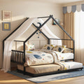 Black Daybed with Trundle C307