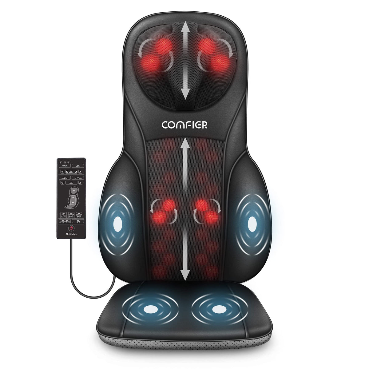 Shiatsu Back Massager with Heat C38269