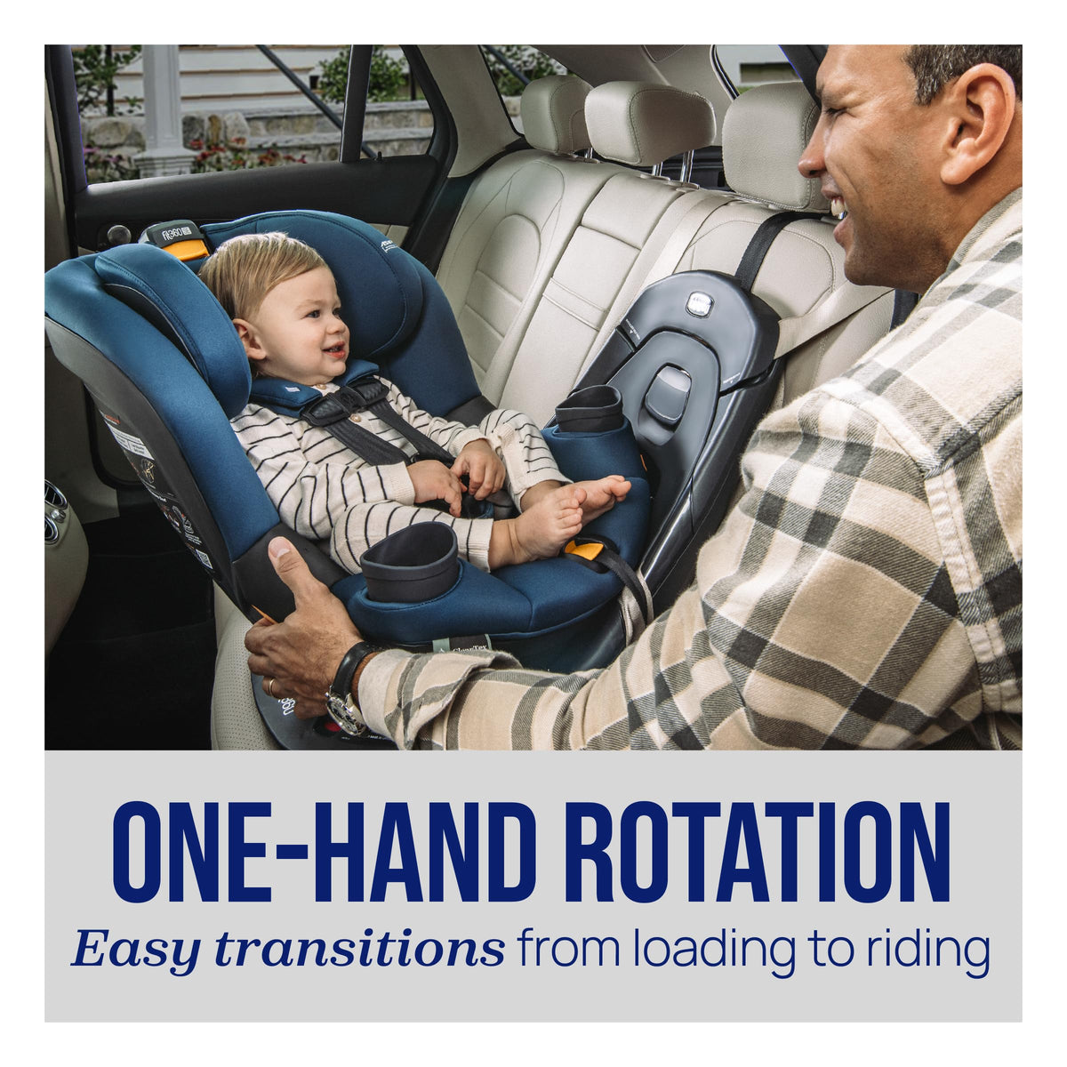 Rotating Convertible Toddler Car Seat A573