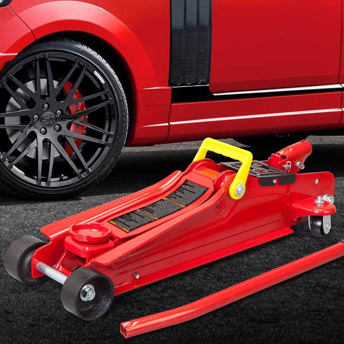 2.5 Ton Low Profile Trolley Floor Jack with Single Piston Quick Lift Pump G34285