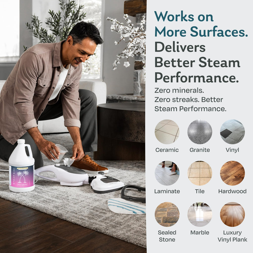 Demineralized Water for Steam Mop, 32 Ounces K2117