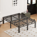 Queen 18 Inch Tall Metal Platform Bed Frame W3265