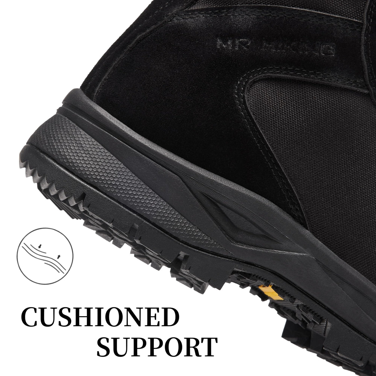 Men's Waterproof Non-Slip Suede 8 inch Tactical Boots K226395
