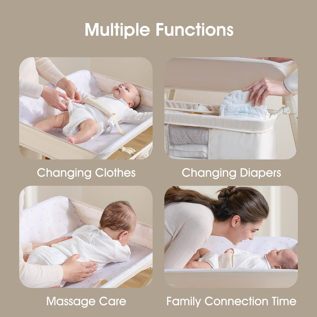 Portable Foldable Baby Changing Table on Wheels N651479