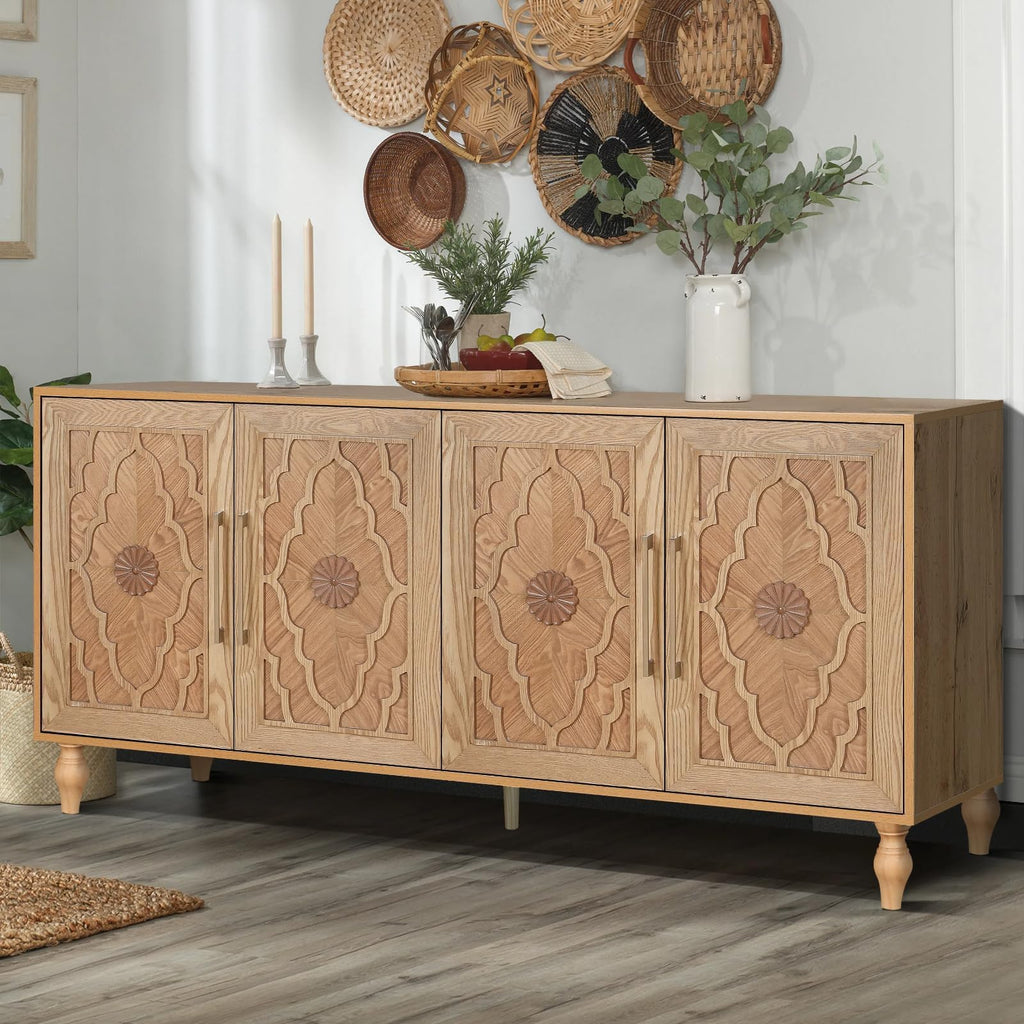 Wooden Accent Storage Cabinet K2438