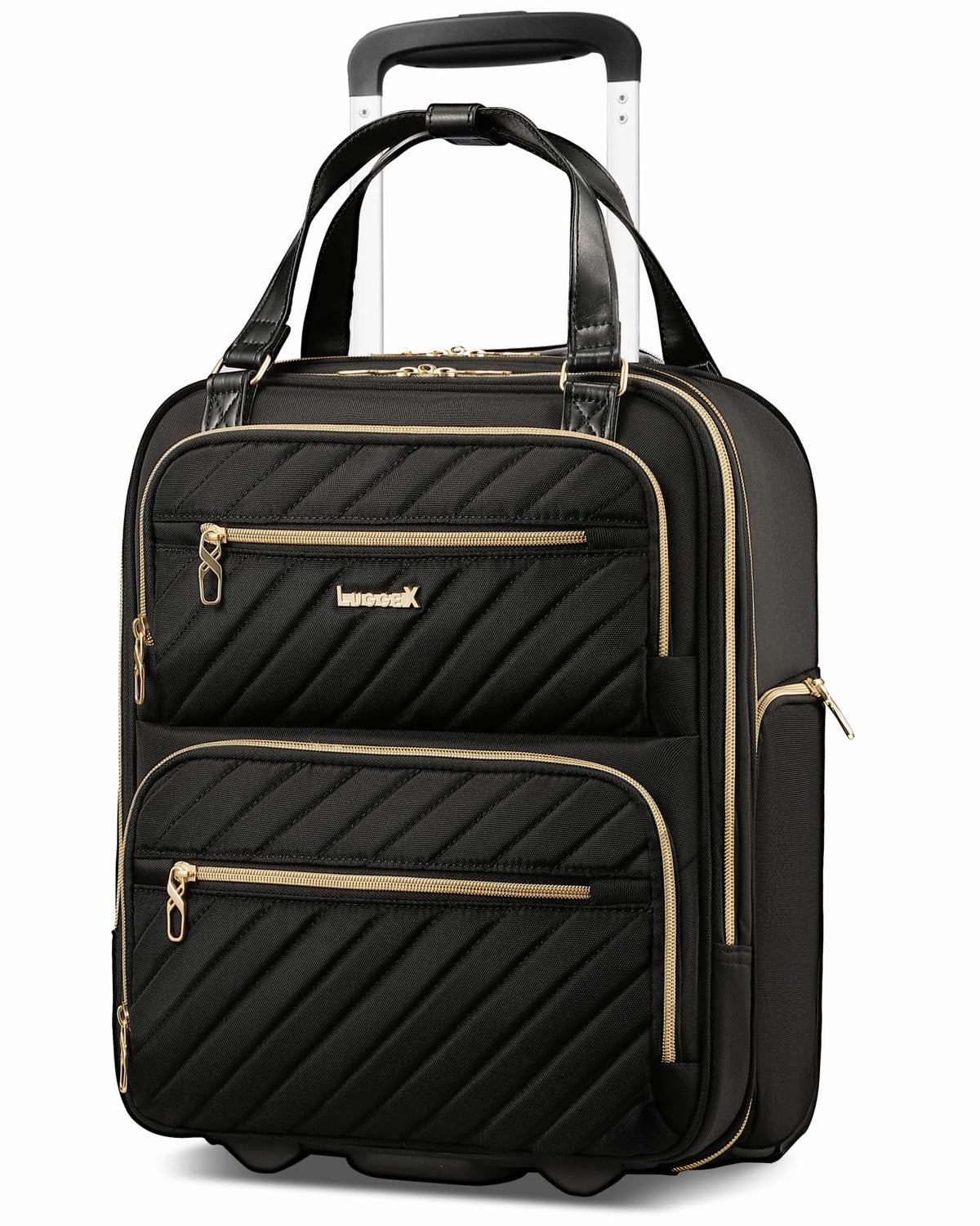 Black 16" Underseat Carry On Bag S4538