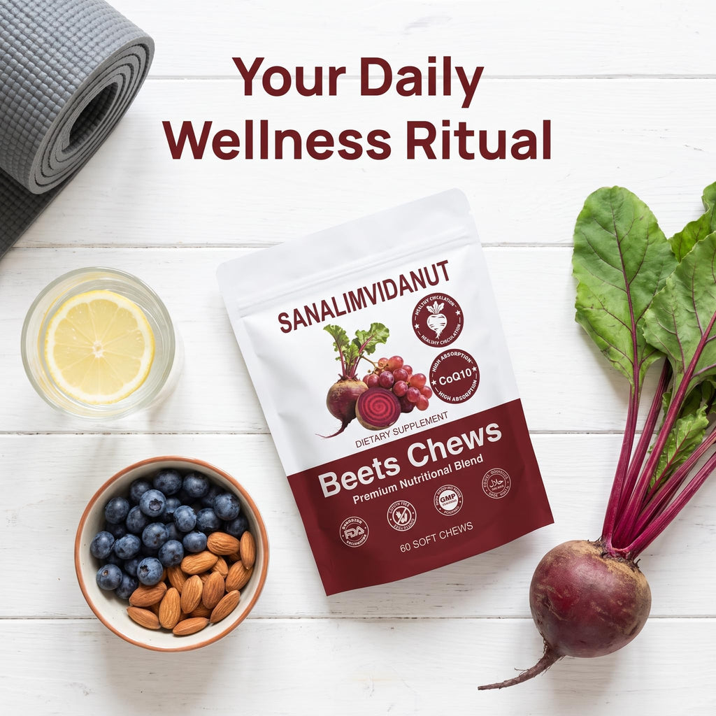 Beet Root Chews 500mg 60 Chews W567