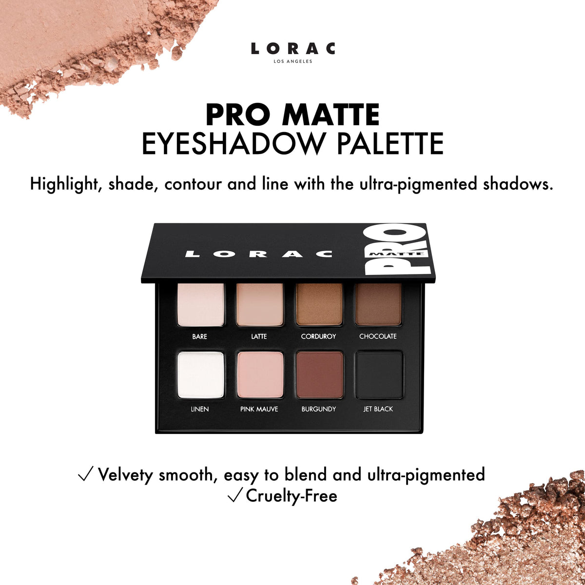 Matte & Shimmer Eyeshadow Palette K2053