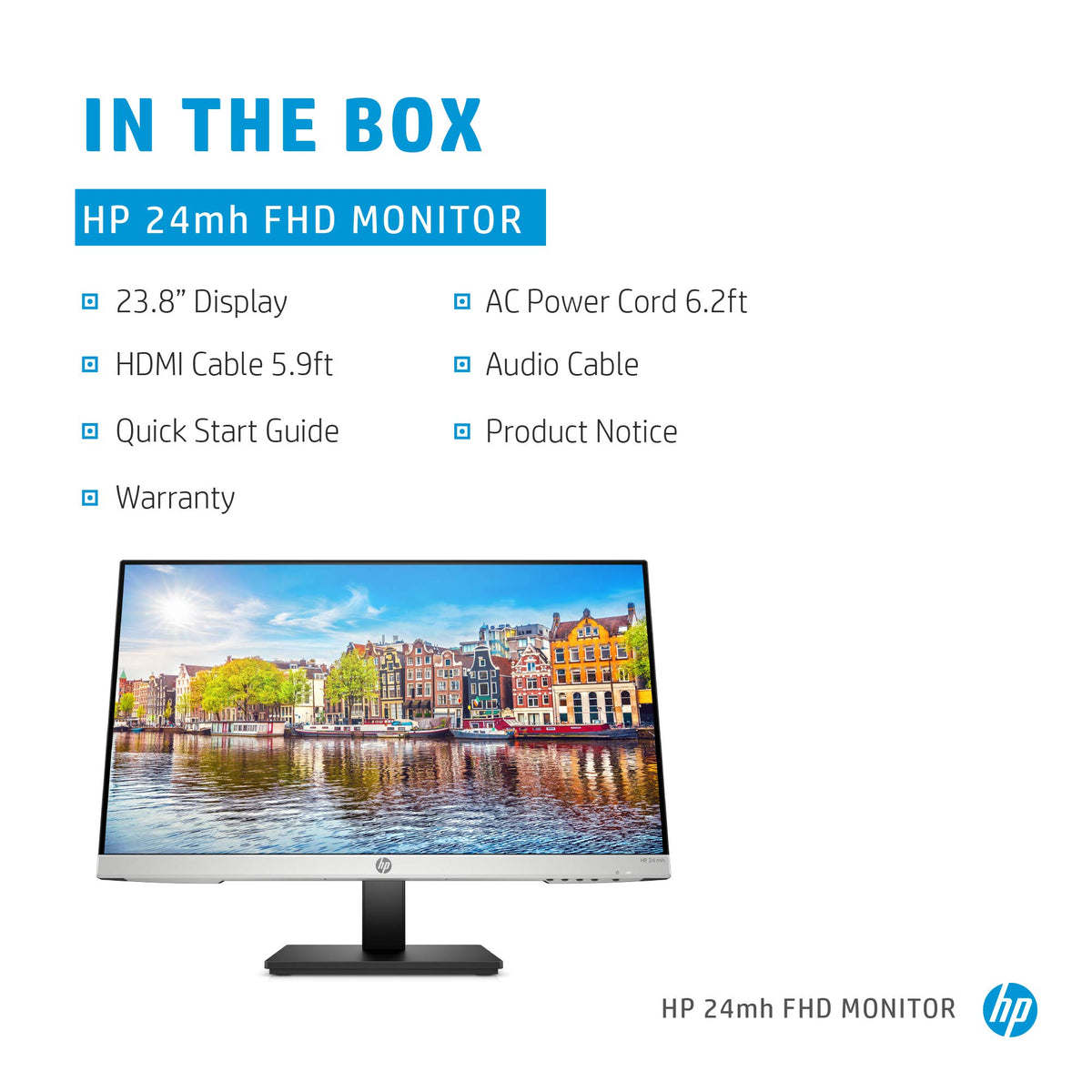 24mh FHD 23.8-Inch IPS Monitor with Built-in Speakers Z918833