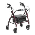 Junior Rollator with Padded Seat, Red X991