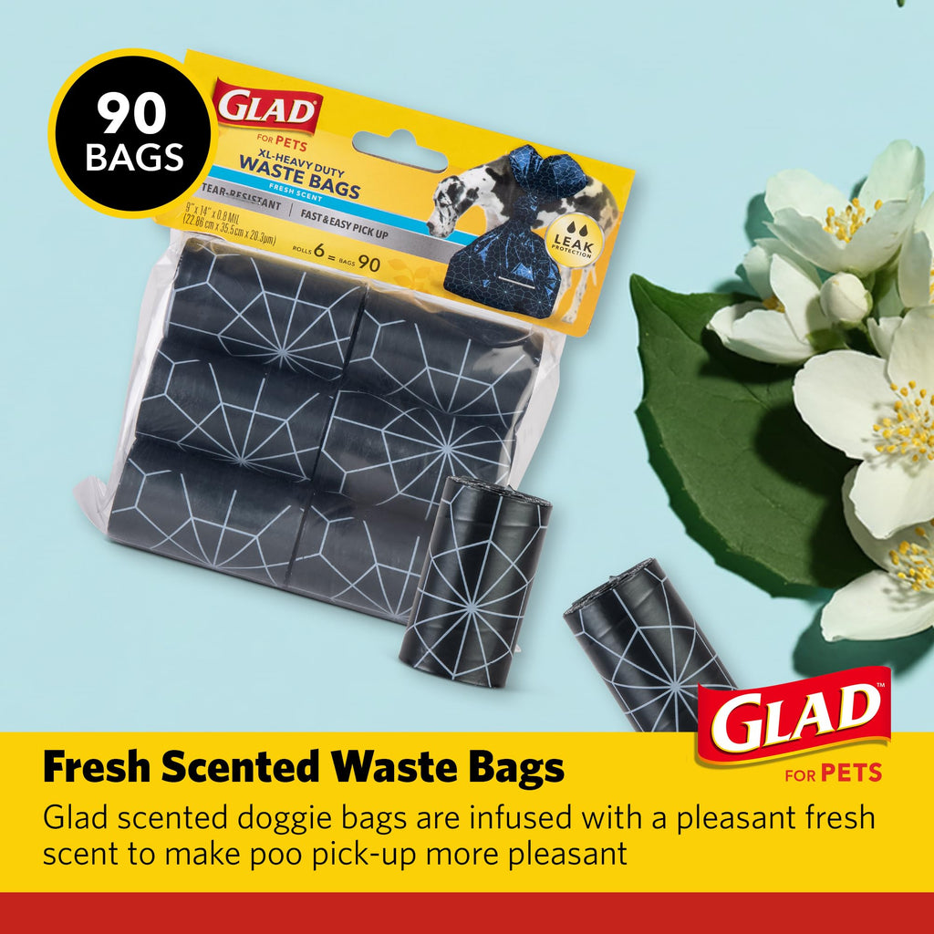 Scented Dog Poop Bags 90 Count T838054