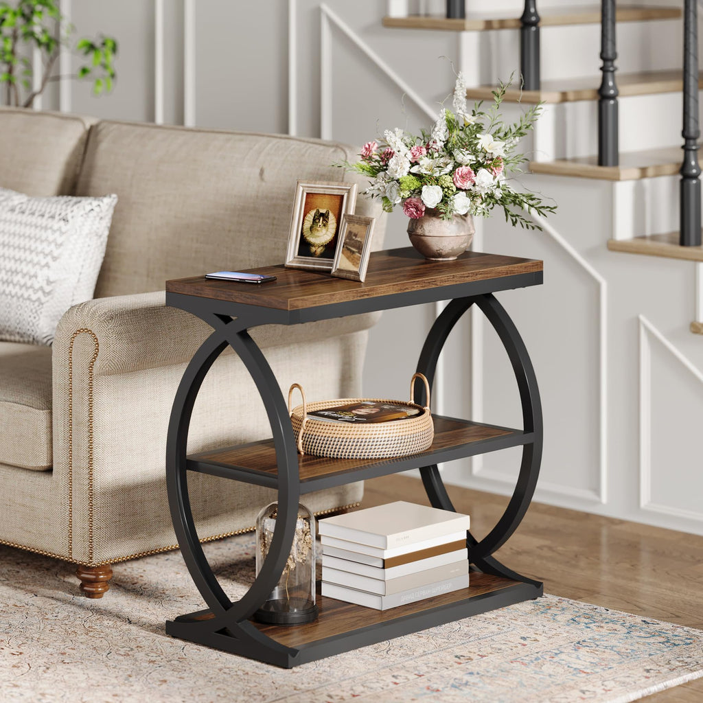3-Tier Narrow End Table C298